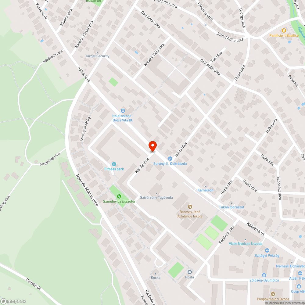 Hibás zónahatár bejelentés helye