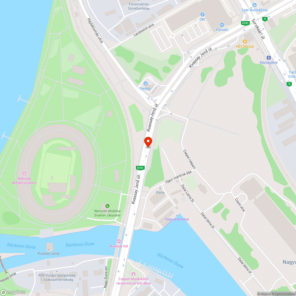 Mobil oszloptartó sövényben bejelentés helye