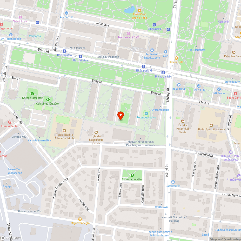 Ismetelten füvön parkolás bejelentés helye