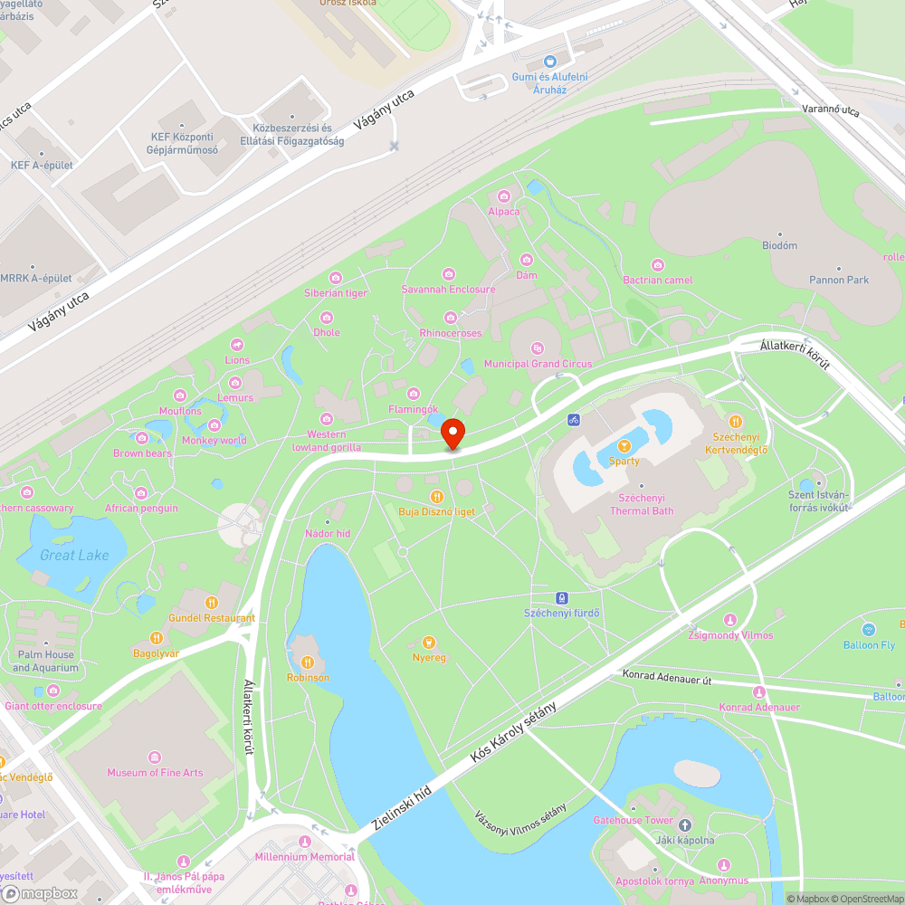 Veszélyes csatornafedél bejelentés helye