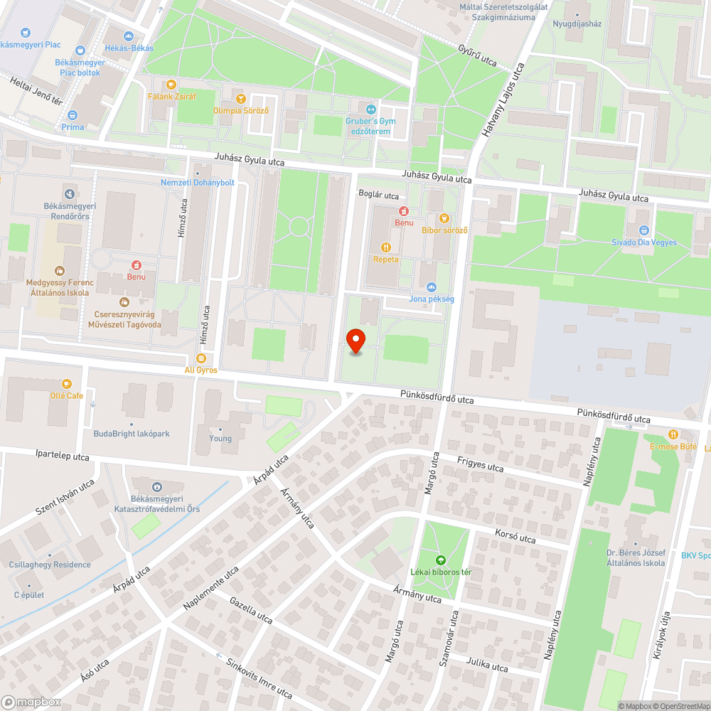 Fitnesz park lezárása bejelentés helye