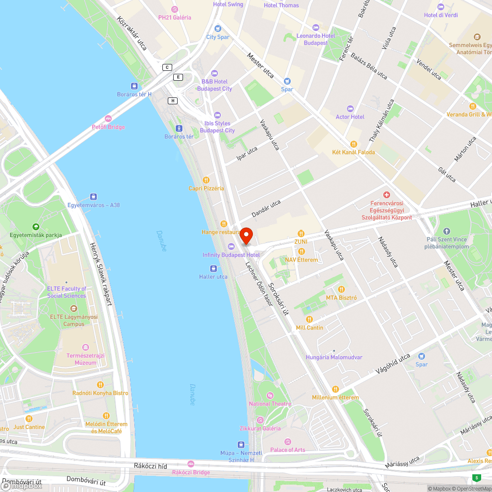 Tönkretett HÉV kerítés bejelentés helye