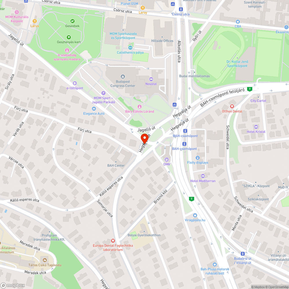 Megállónév hiánya 2.0 bejelentés helye