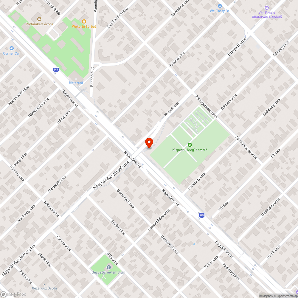 Szemétkupac bejelentés helye