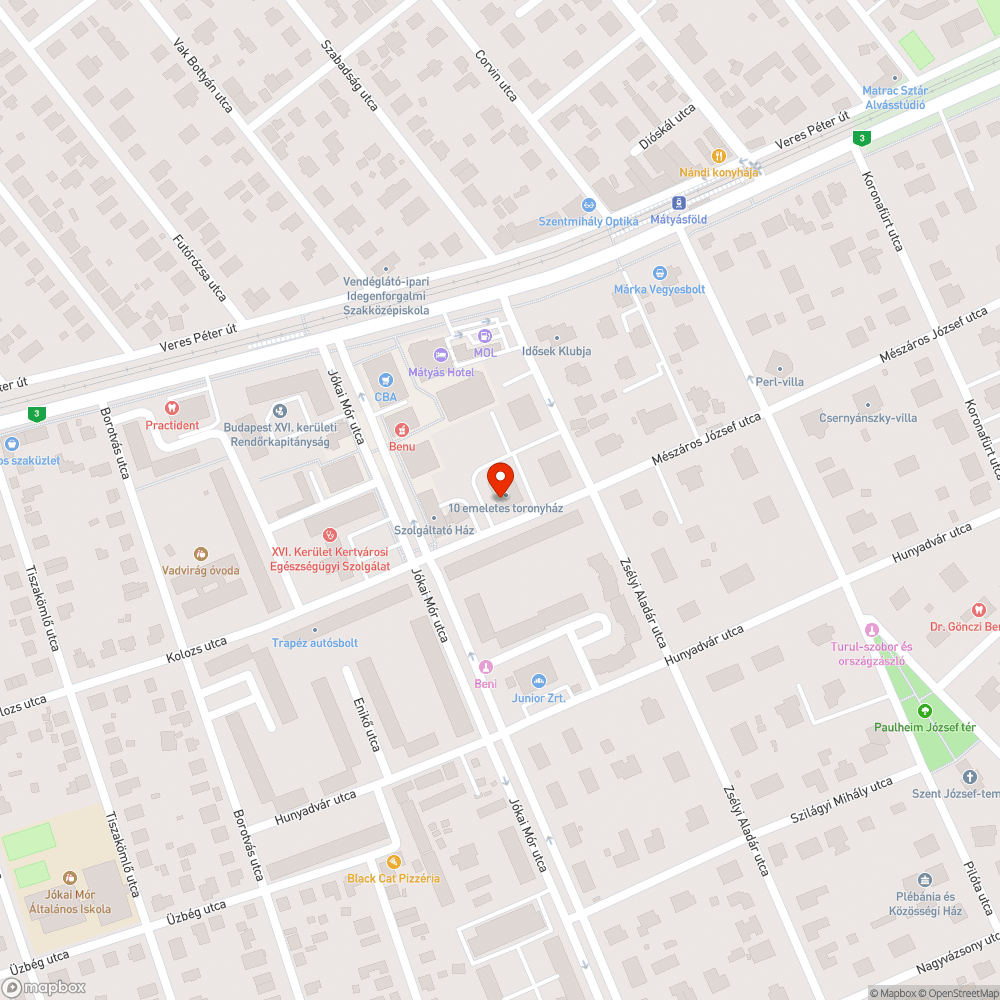 Elfordult tábla bejelentés helye