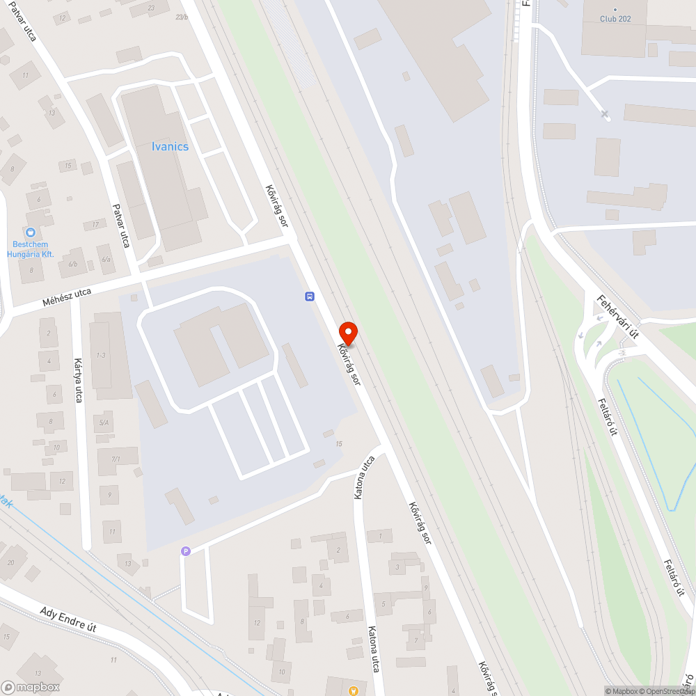 Kővirág sor - kaszálni kell a vasúti zajvédő fal mellett. bejelentés helye