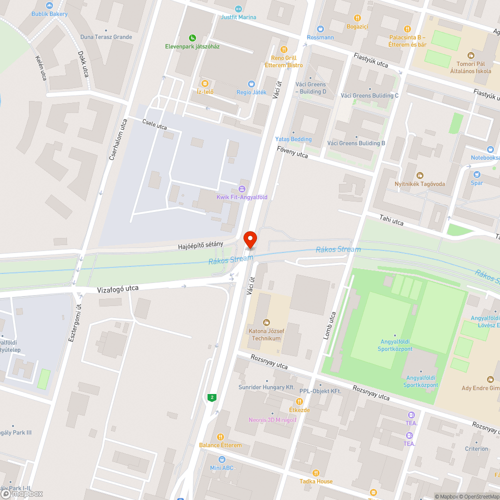 Szemét bejelentés helye