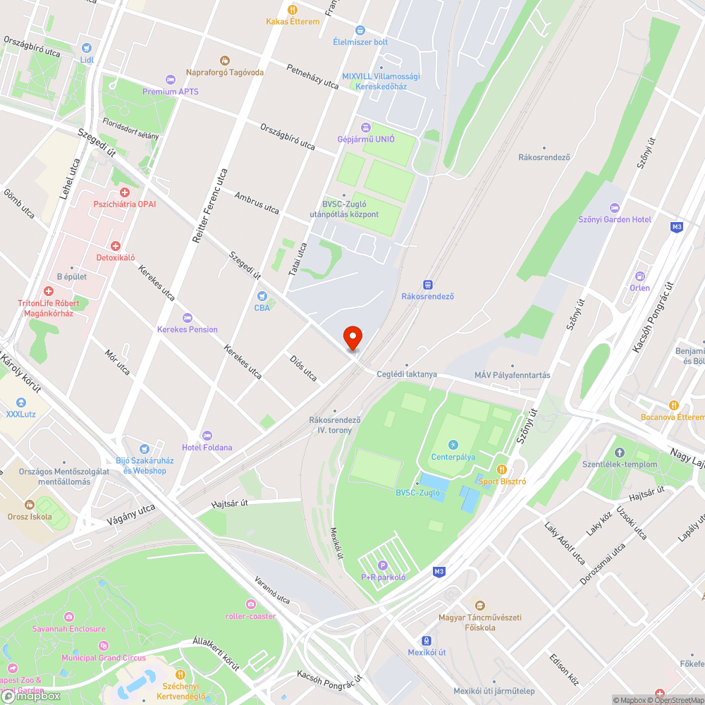 Fekvőrendőr kihelyezése bejelentés helye