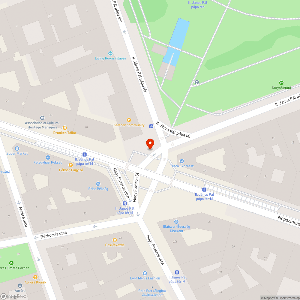 Zebra bejelentés helye