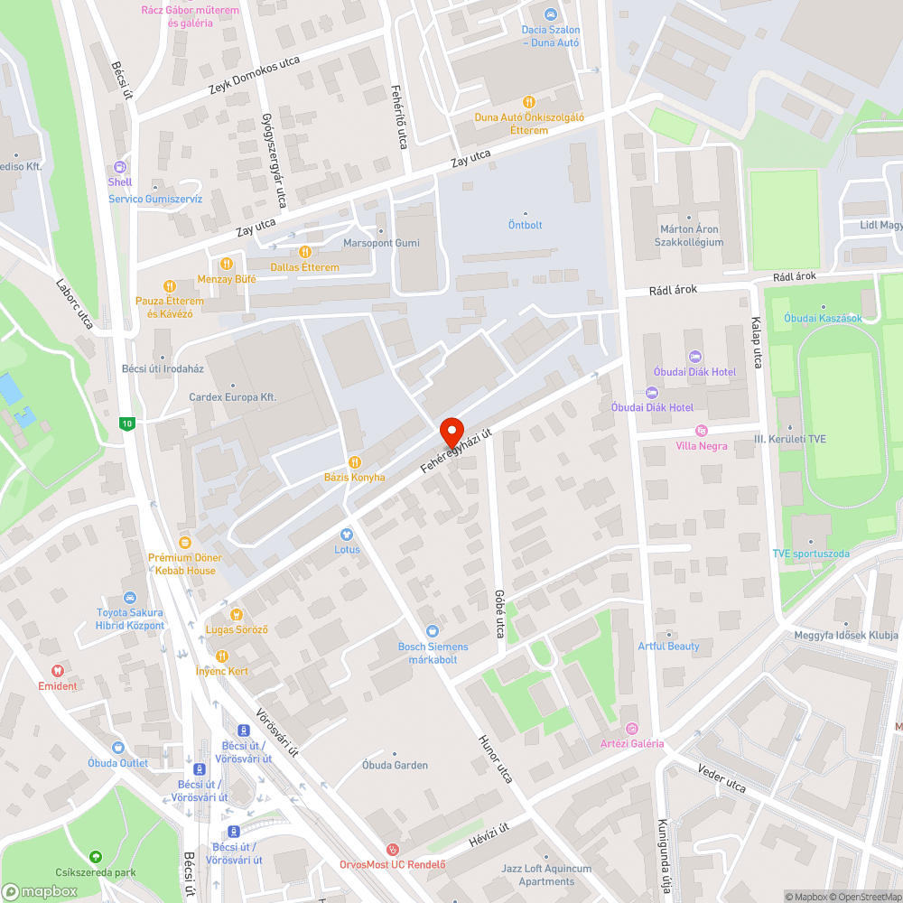 Rendszám nélküli autó bejelentés helye