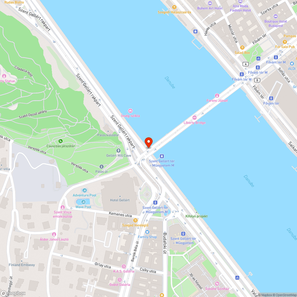 Lekopott gyalogosátkelőhely felfestés bejelentés helye