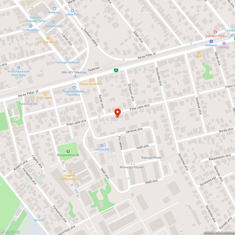 Betemetett árok bejelentés helye