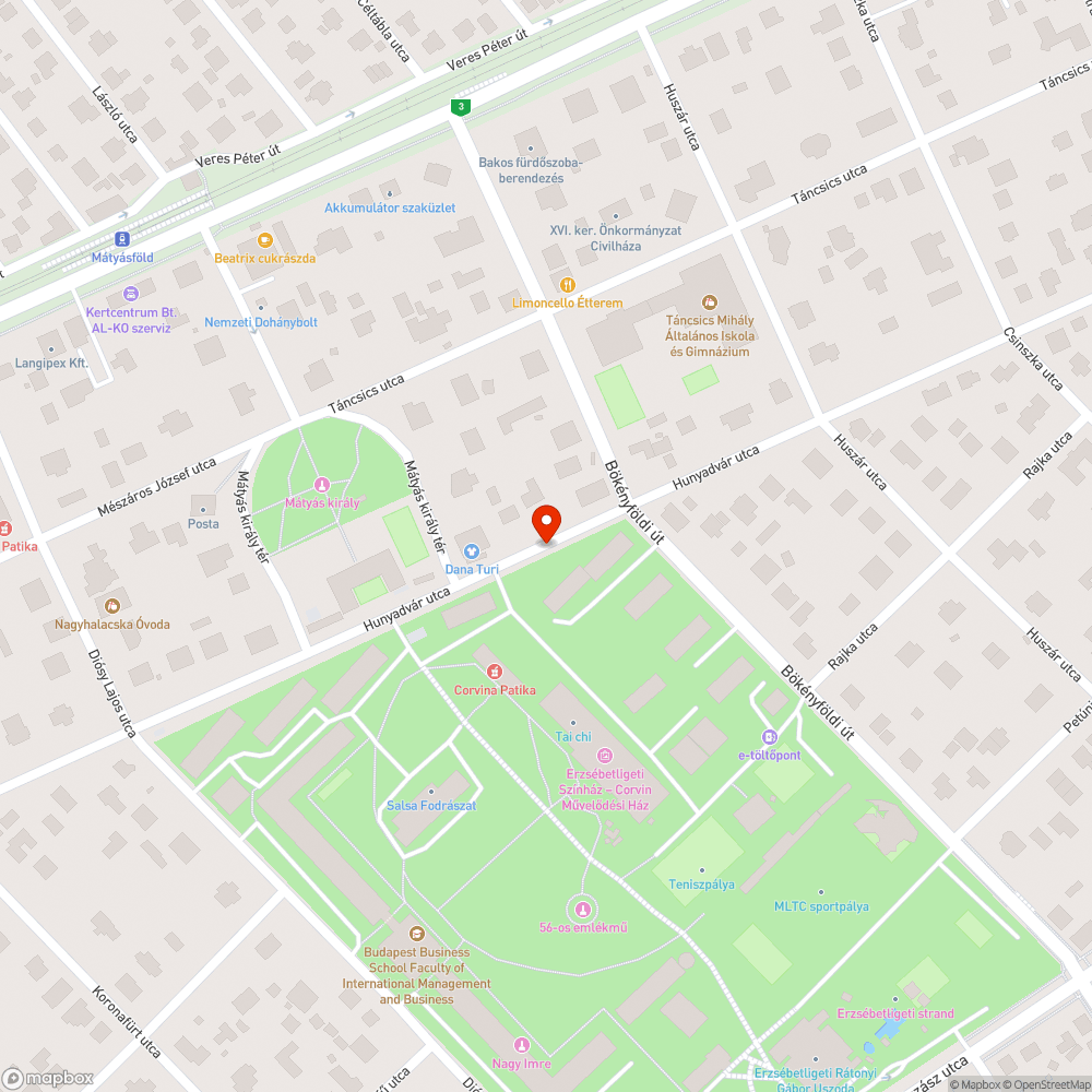 Kidöntött oszlop bejelentés helye