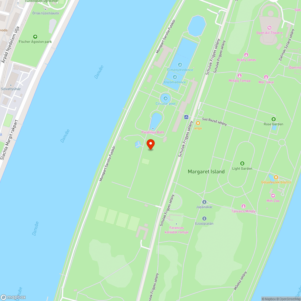 Margitsziget - Nem működő ivókutak bejelentés helye