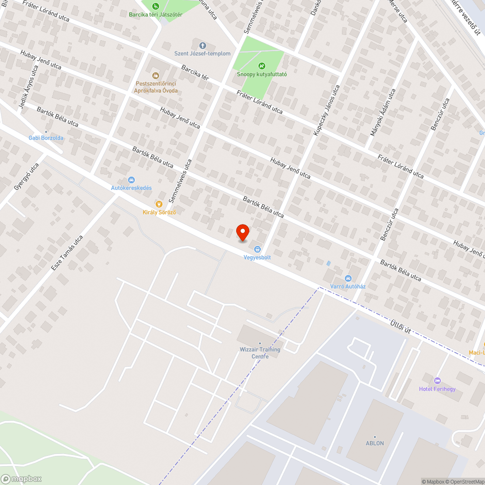 Lejárt műszakival főútvonalon bejelentés helye