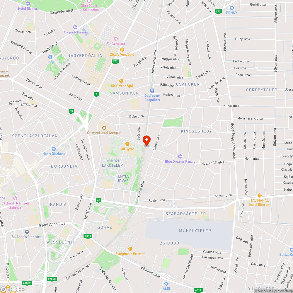 Rossz járda bejelentés helye