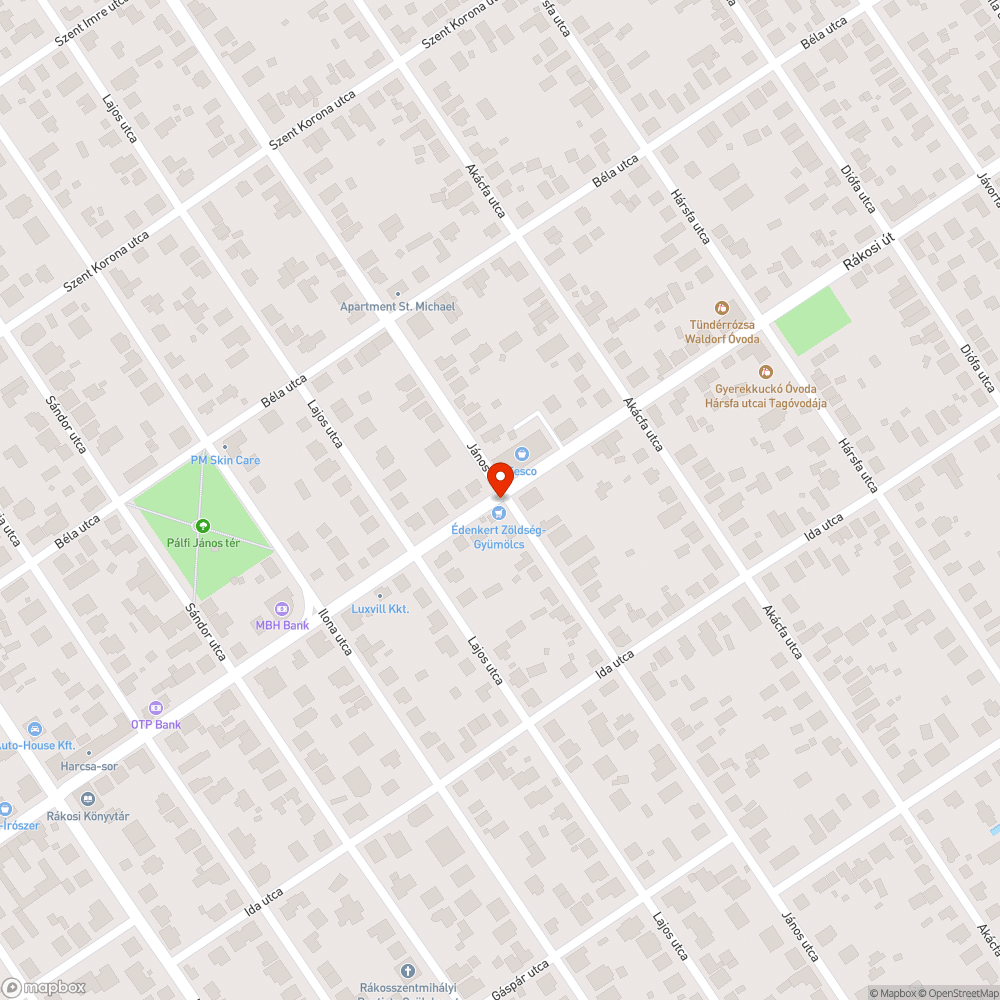 Hiányzó fényterelő bejelentés helye