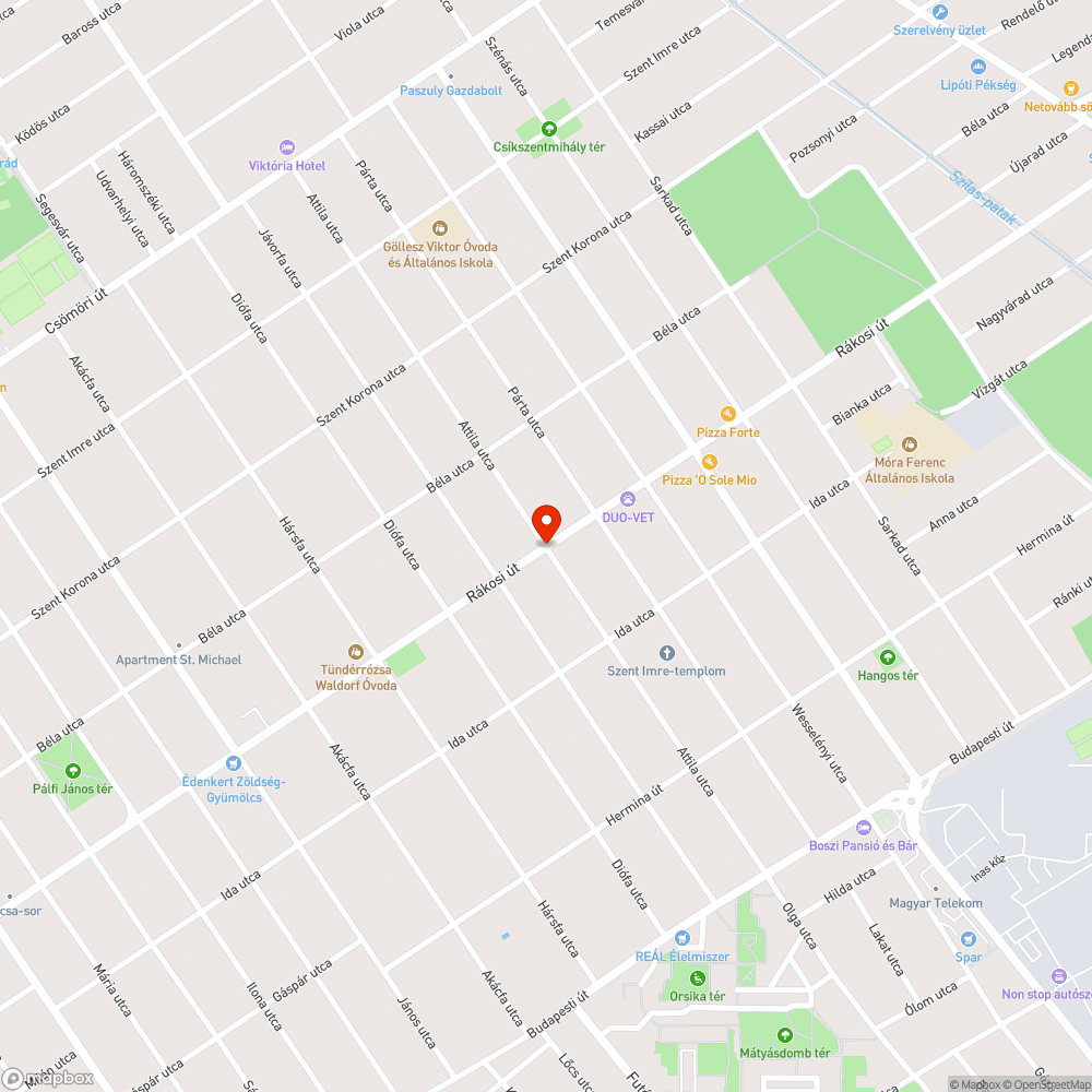 Eldugult víznyelő bejelentés helye