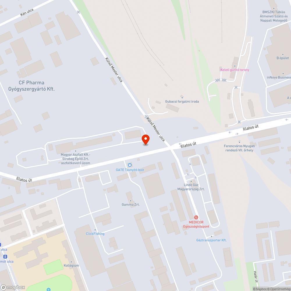 Elhagyott Fiat bejelentés helye