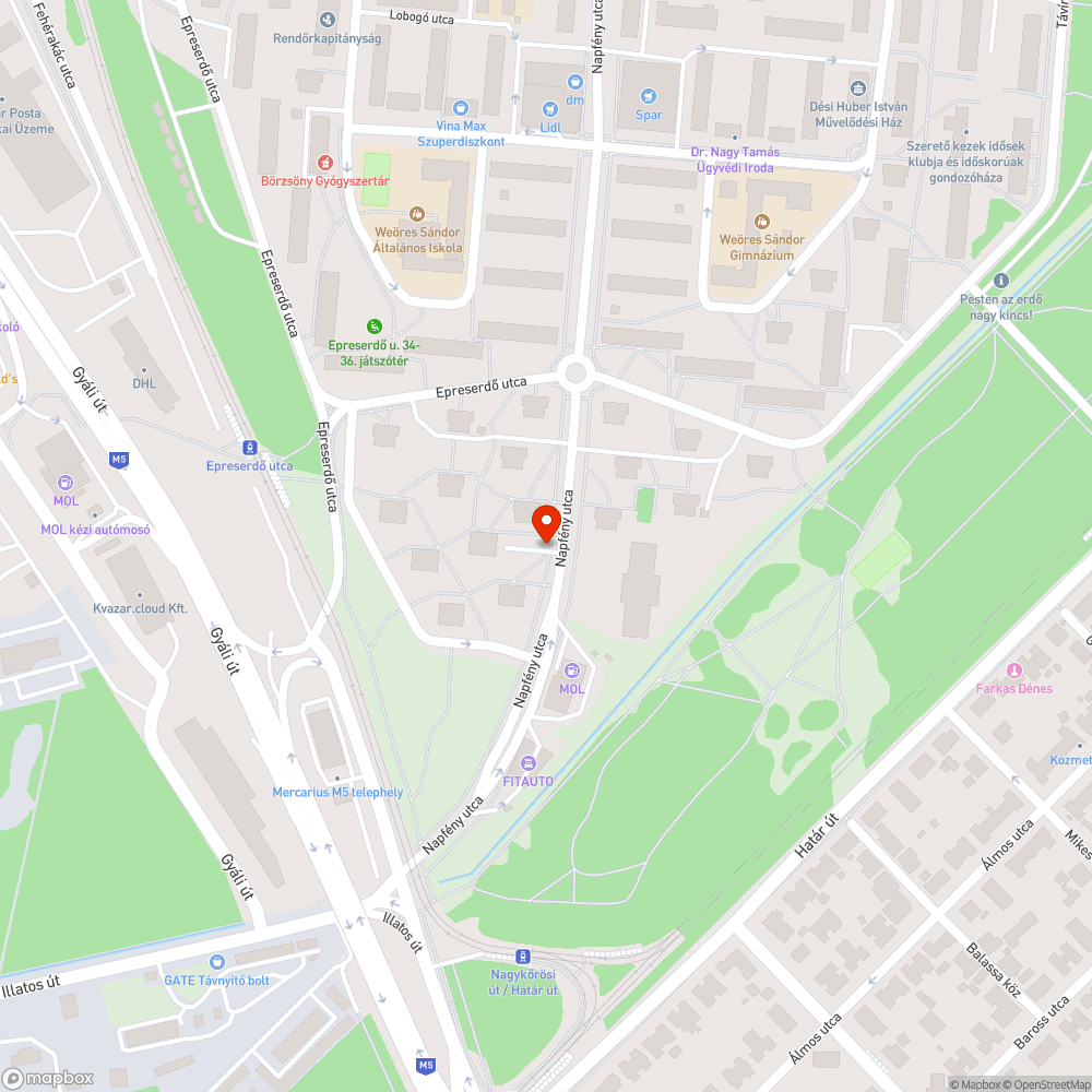 Elhagyott Honda bejelentés helye