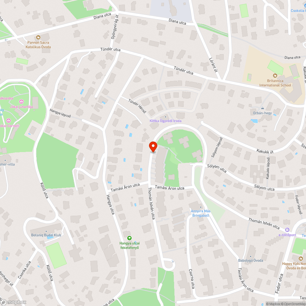 Akadályt jelentő buszmegálló bejelentés helye