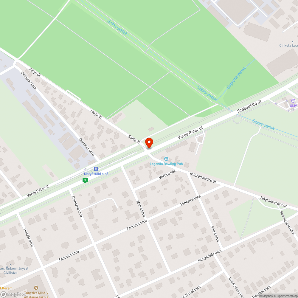 Eliszapolódott folyókák bejelentés helye