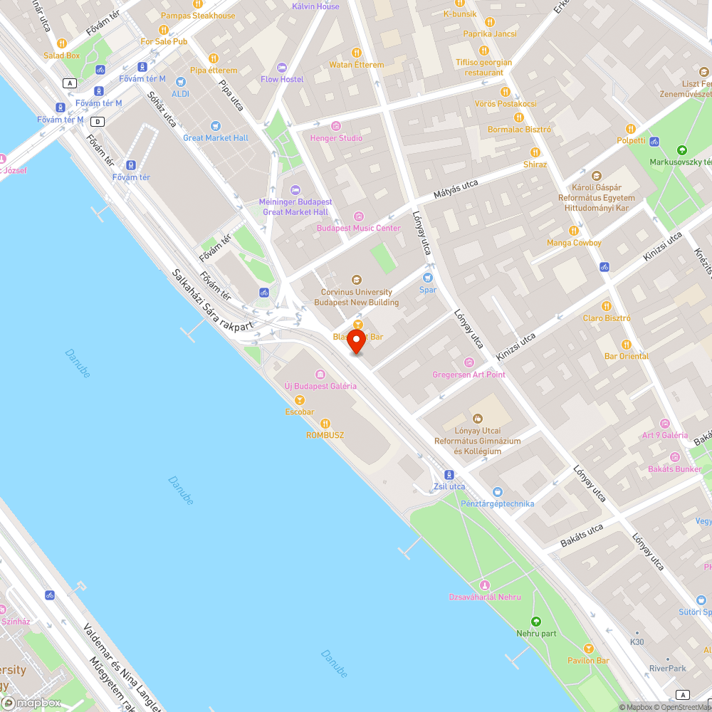 Trágár graffiti a Corvinus előtt bejelentés helye