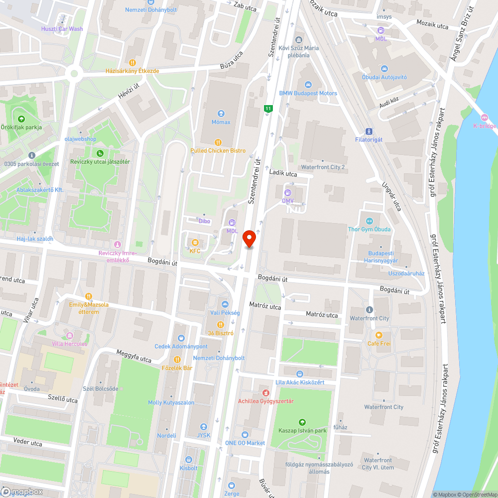 Kültéri óra és időjárás jelző bejelentés helye