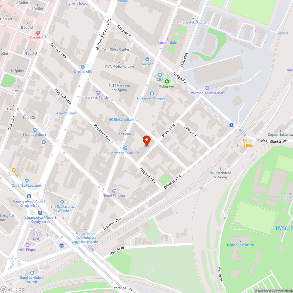 Elhalt fa bejelentés helye