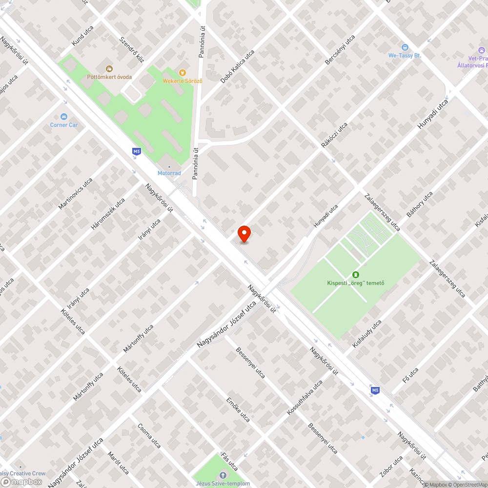 Tetőt felsértő faág bejelentés helye