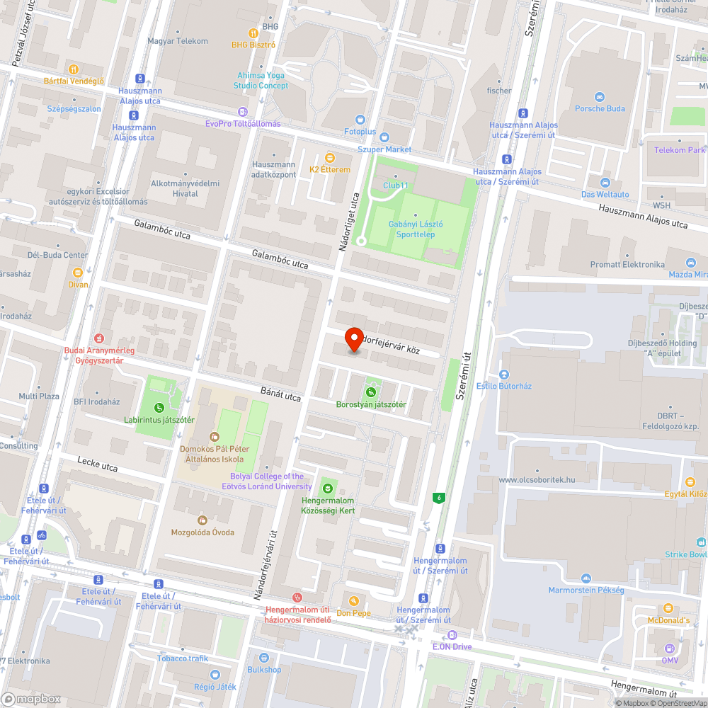 Elhagyott Skoda bejelentés helye