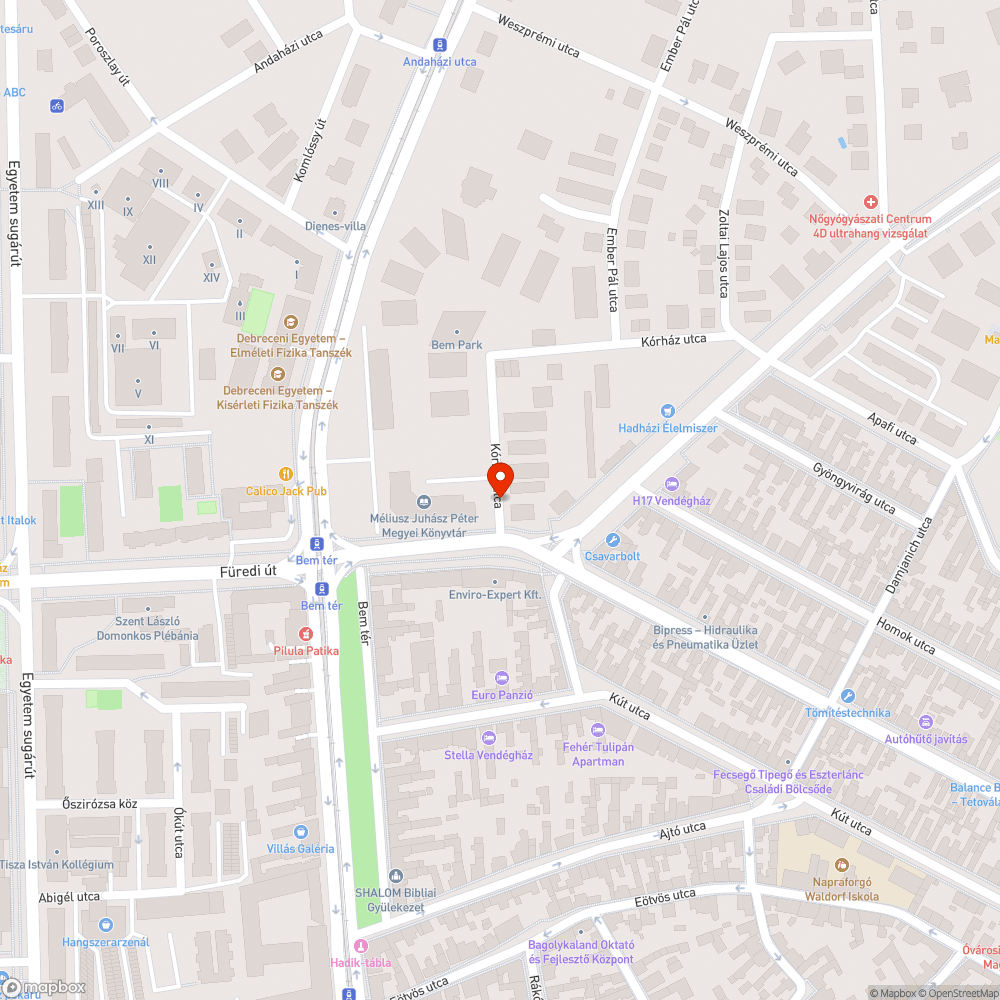 Padka akadálymentesítése bejelentés helye