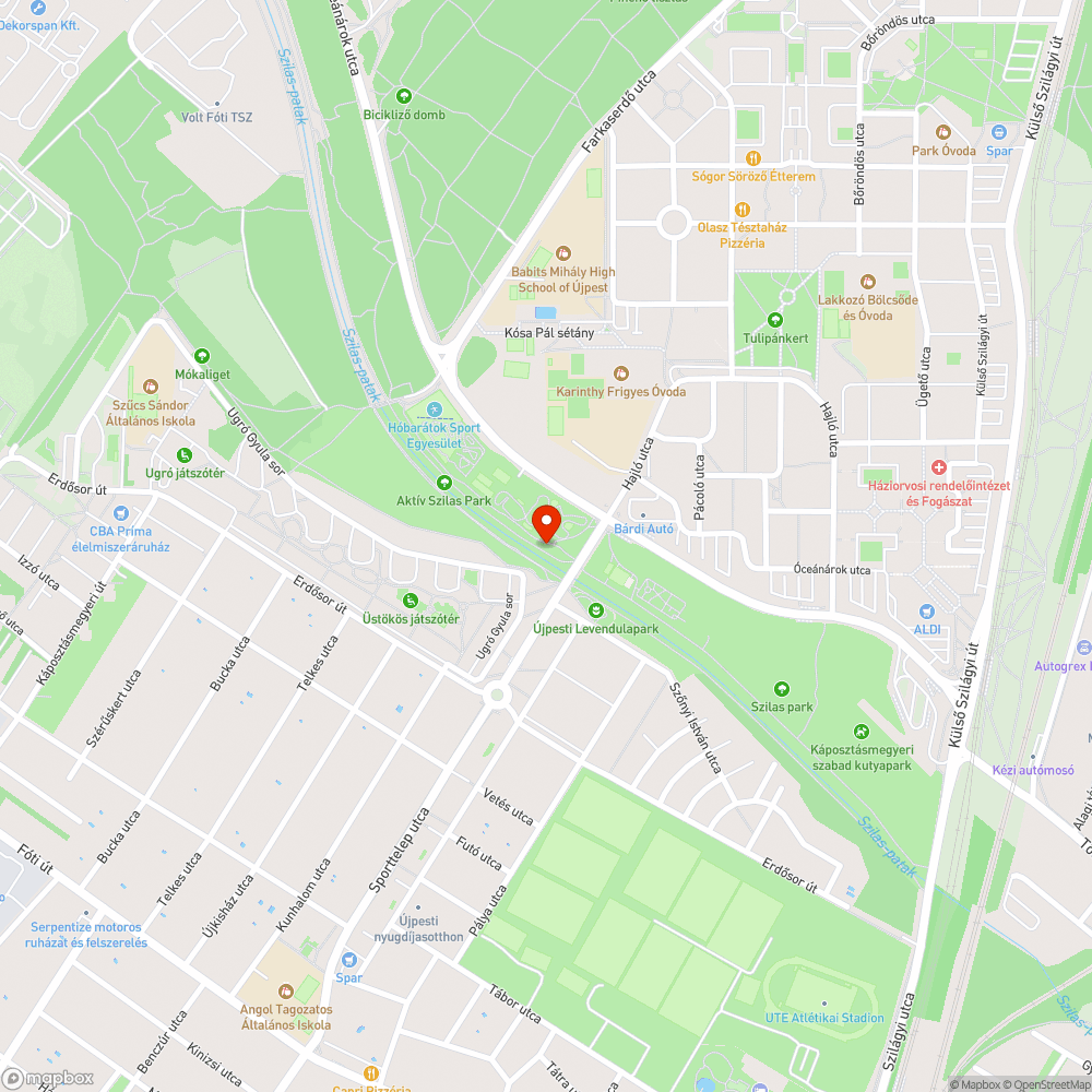 Vélhetően szennyvíz folyik a csatornából a Szilas-patakba bejelentés helye