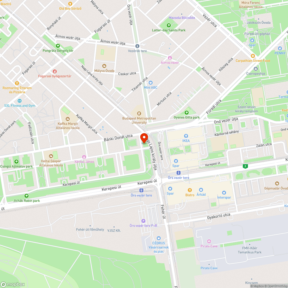 Kutyafuttatón zöld hulladék bejelentés helye