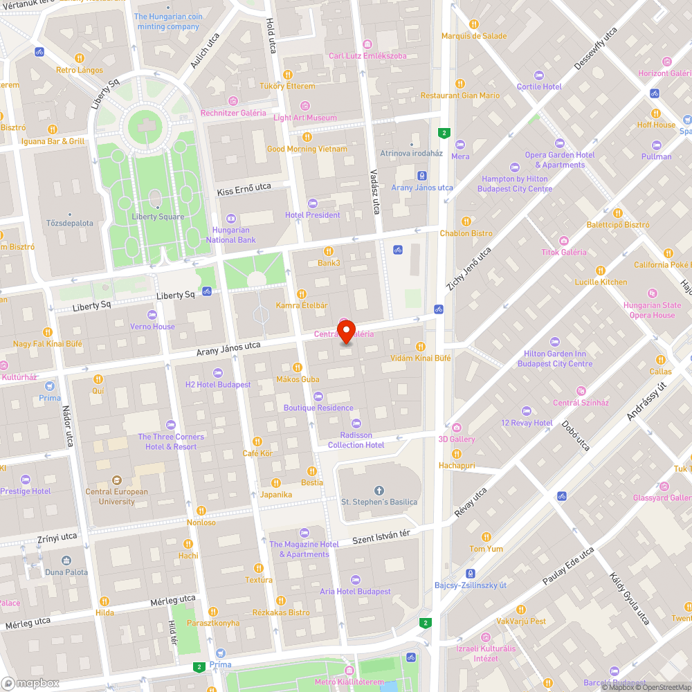 Kerékpártámaszok az Arany János utcai Lidlhöz bejelentés helye