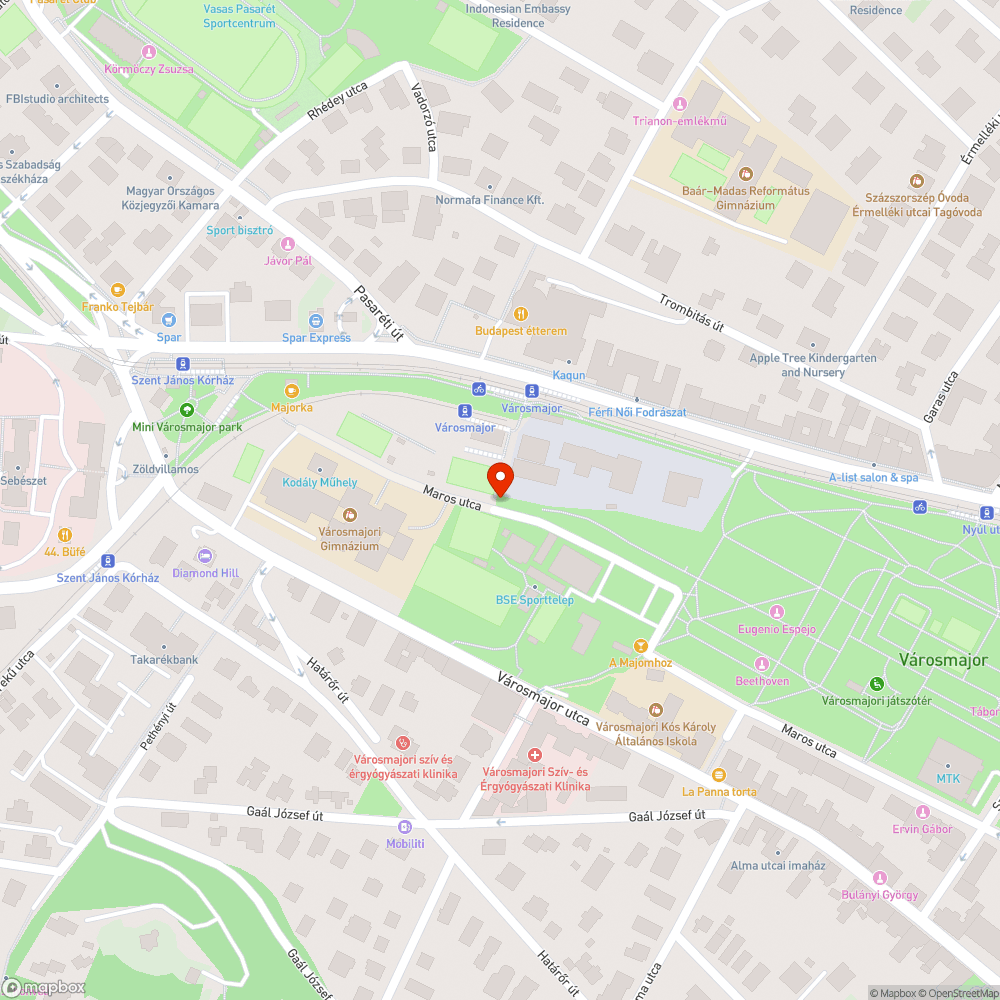 Valaki épített valamit... bejelentés helye