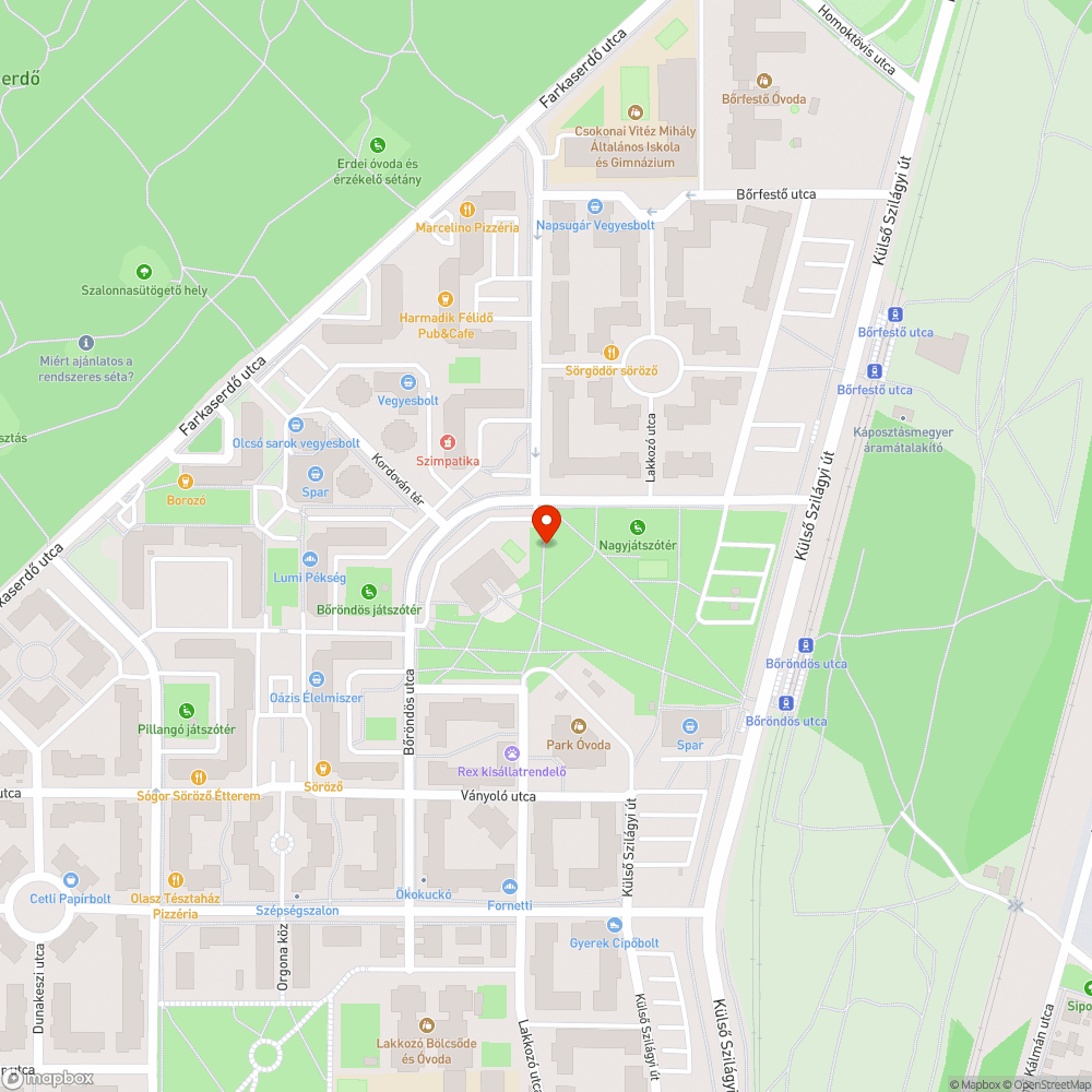 Szétrohadt kutyakakis szemetes bejelentés helye