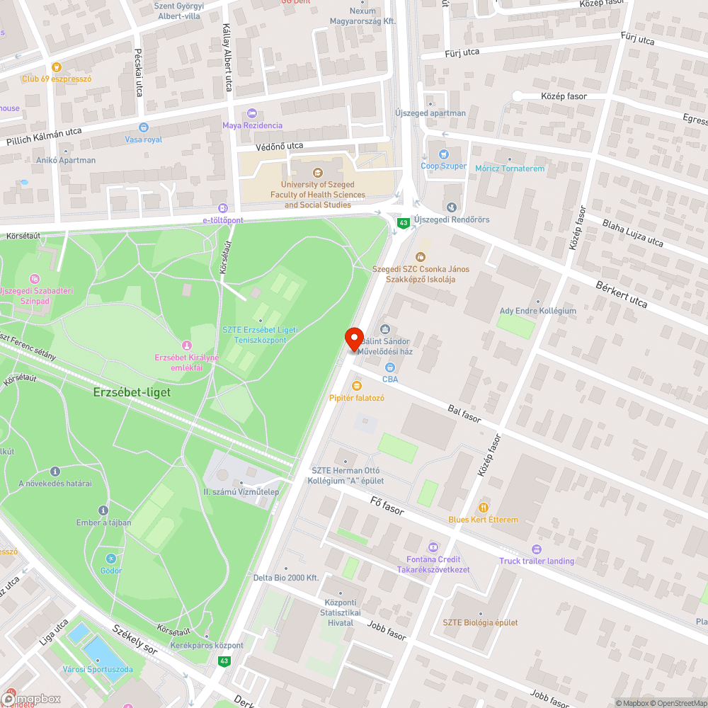 Hiányzó szemetes gyűjtőedény bejelentés helye