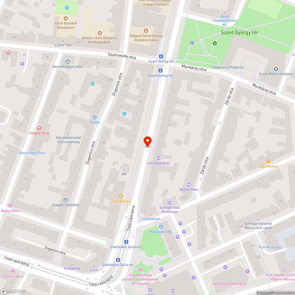 Kátyú keletkezett az úttesten bejelentés helye