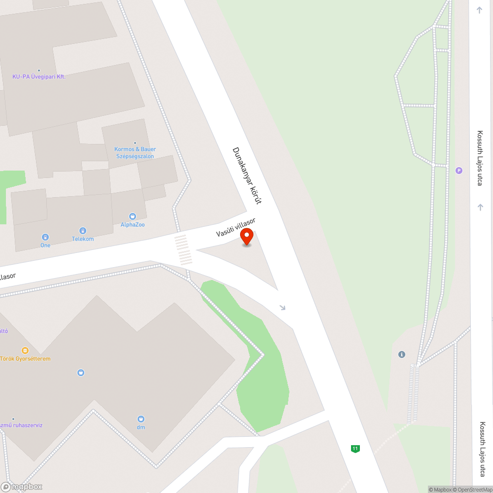 STOP tábla takarásban bejelentés helye