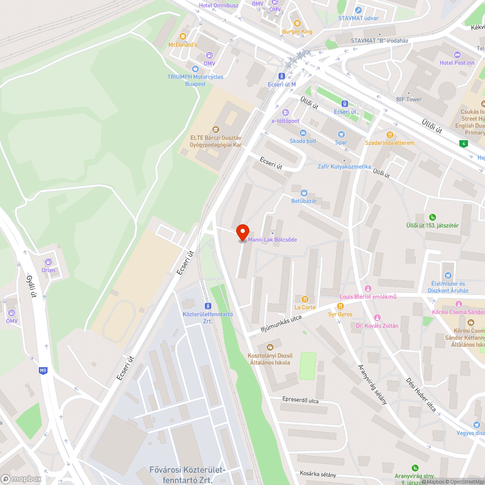 Elhagyott Chevrolet bejelentés helye