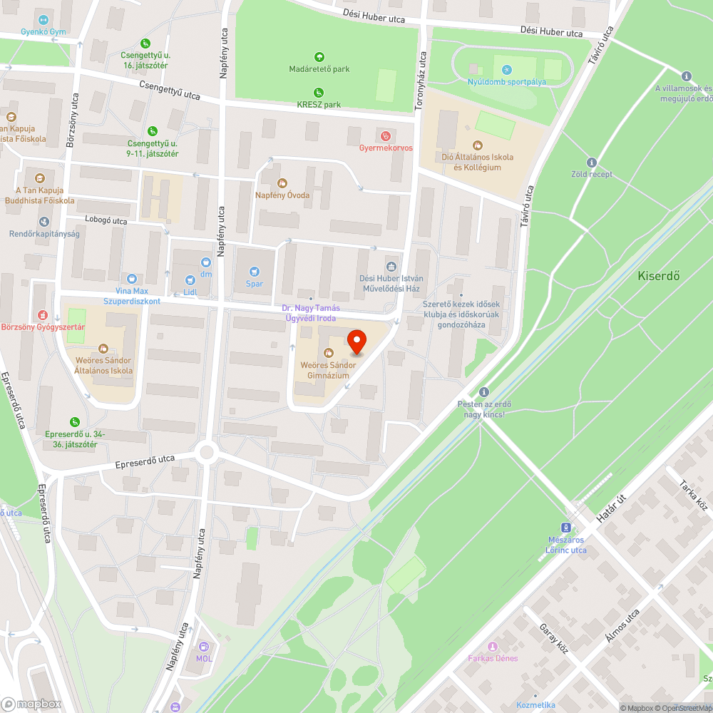 Elhagyott Focus bejelentés helye