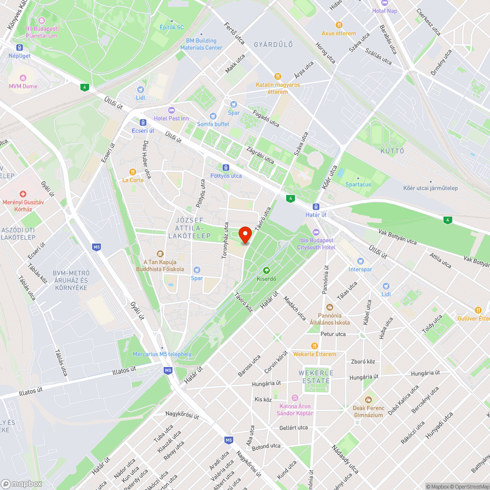 Elhagyott Skoda bejelentés helye