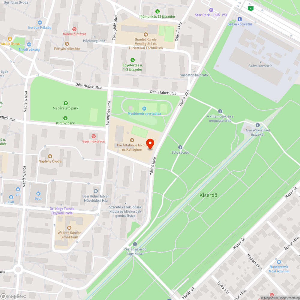 Elhagyott Mazda bejelentés helye