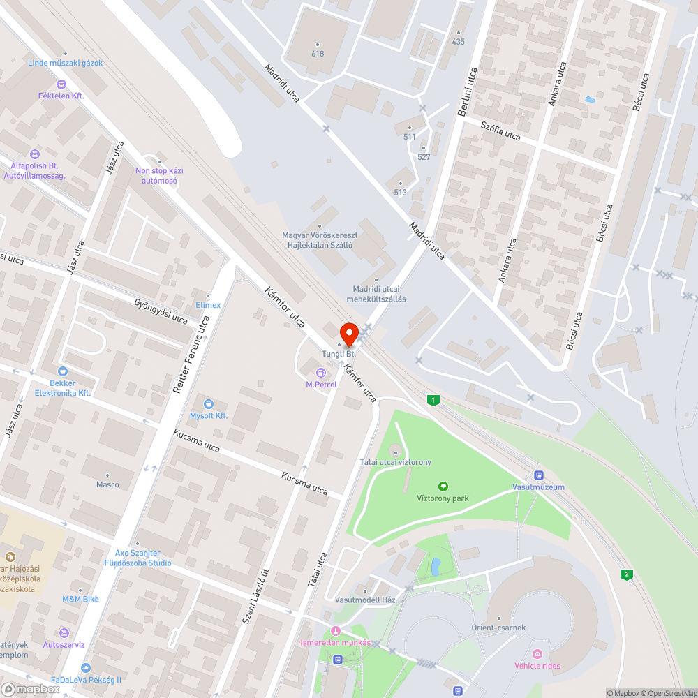 Rossz irányba fordított tábla bejelentés helye