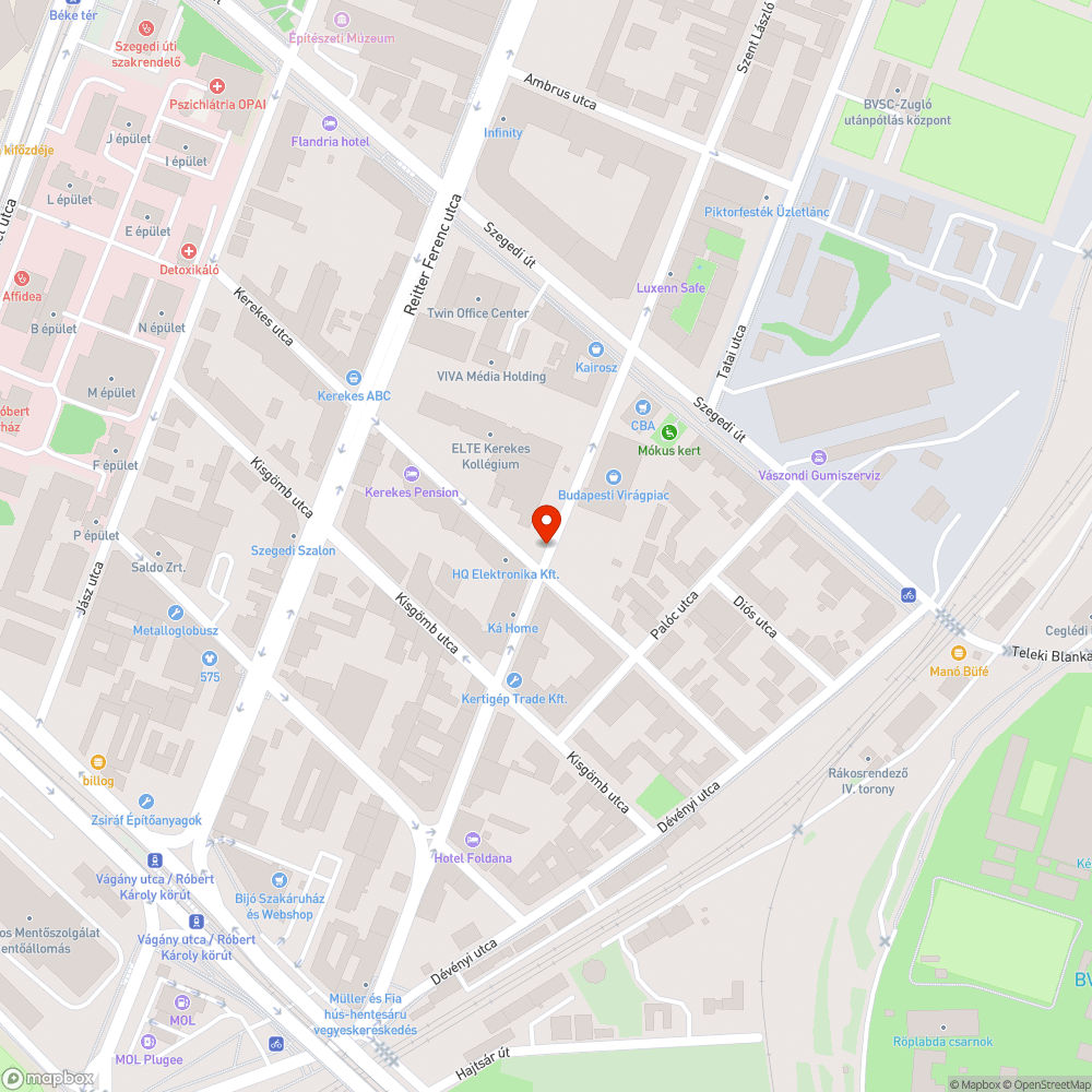 Nehezen belátható kereszteződés bejelentés helye