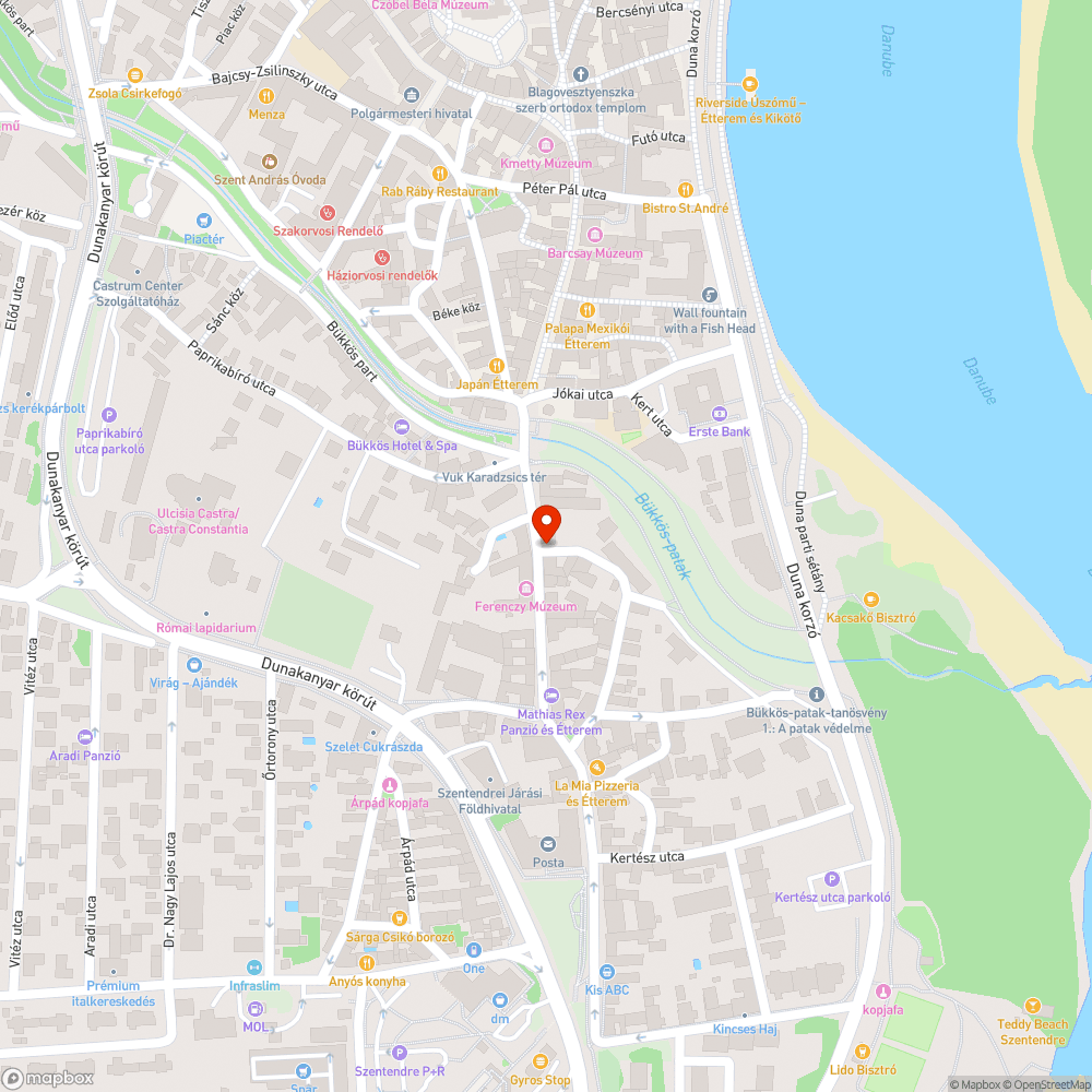 Lezuhant szemetes bejelentés helye