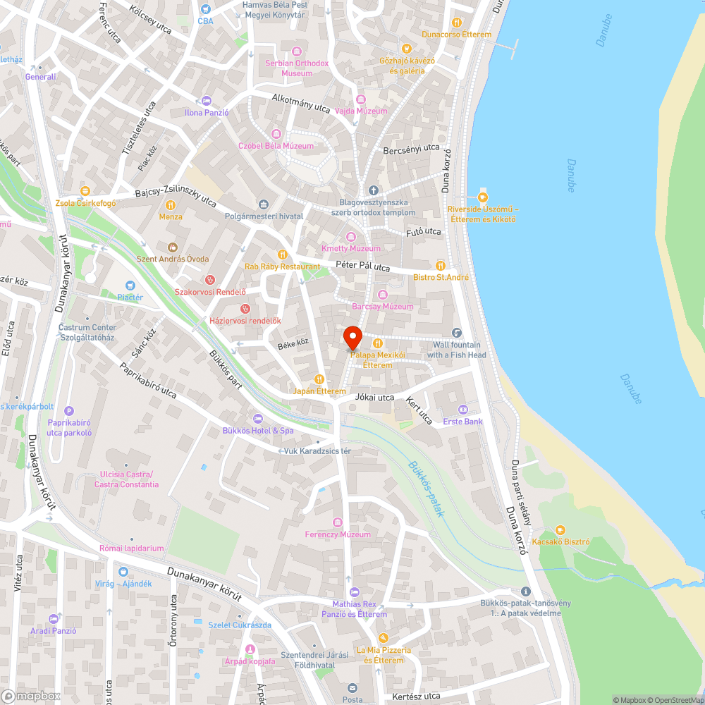 Kiszáradt fa bejelentés helye