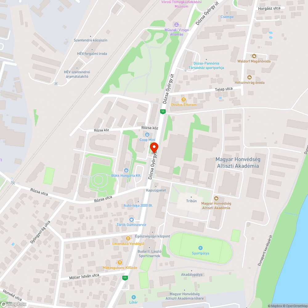 Hiányzó lámpa bejelentés helye