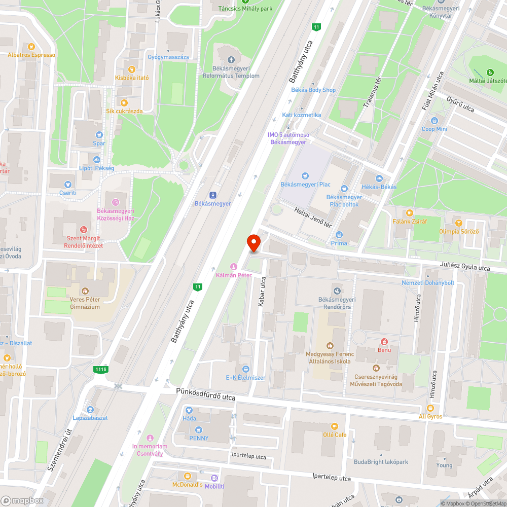 Balesetveszélyes korlát bejelentés helye